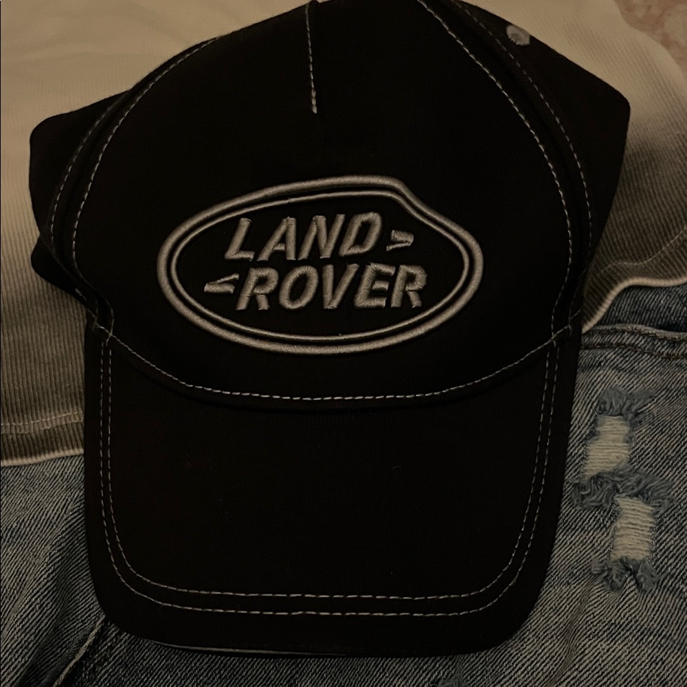 Land Rover hat from pacsun navy and silver